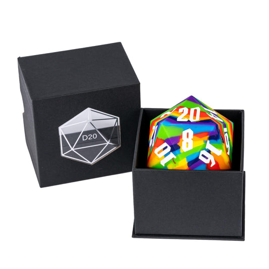 IUSTIDIE silicone D20 with soft touch for comfortable, secure hand grip.