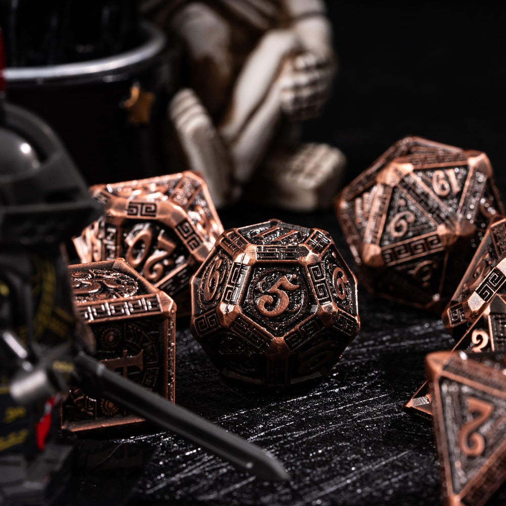 IUSTIDIE table-ready DND dice for smooth rolls during campaigns.