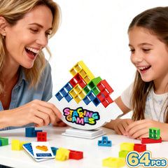 iuuoi 64-pcs tetra board base provides stable setup for family game night