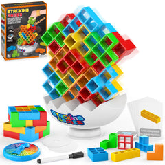 iuuoi tetra base and blocks for collaborative stacking and balance
