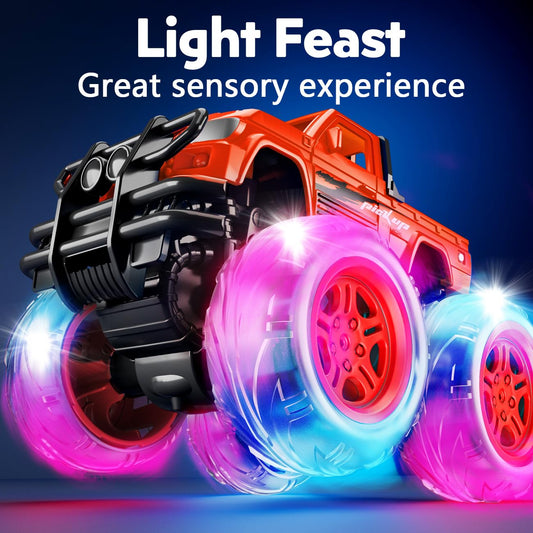 iValea Monster Trucks 1:65 scale die-cast feel for realistic racing.