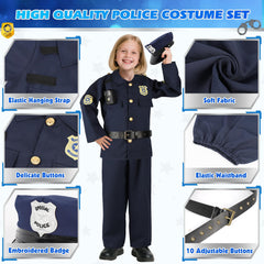 IVENRXIU police belt with handcuffs supports safe dress-up