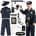 IVENRXIU police costume uniform for immersive pretend play adventure