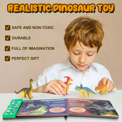 IVOXEX dinosaur history pages: learn fun facts while exploring lively illustrations.