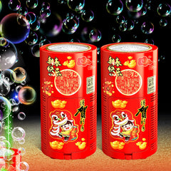 ivtivfu bubble machine with 20 holes and LED lights for a magical party atmosphere