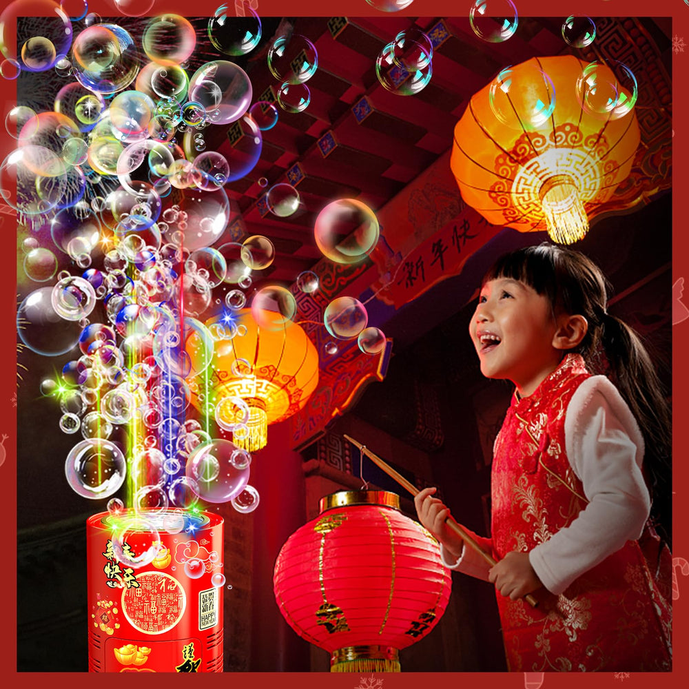 Ivtivfu Bubble Machine creates family-friendly fun at holidays and events.