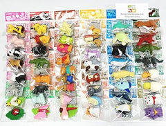 Iwako Animal Collection variety shapes on a table invite playful learning sessions.