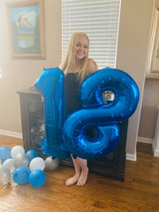IWERP 18th birthday balloons at entry setup for festive welcome