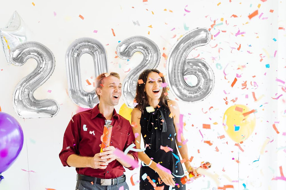 IWERP 2026 number balloon floats with helium for photo-worthy moments.