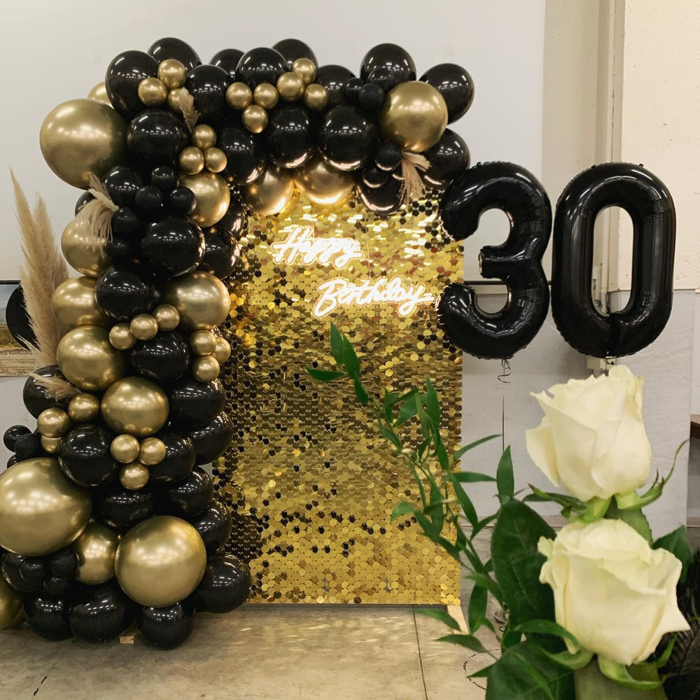 IWERP 40 number balloon self-sealing foil for quick setup and reuse.