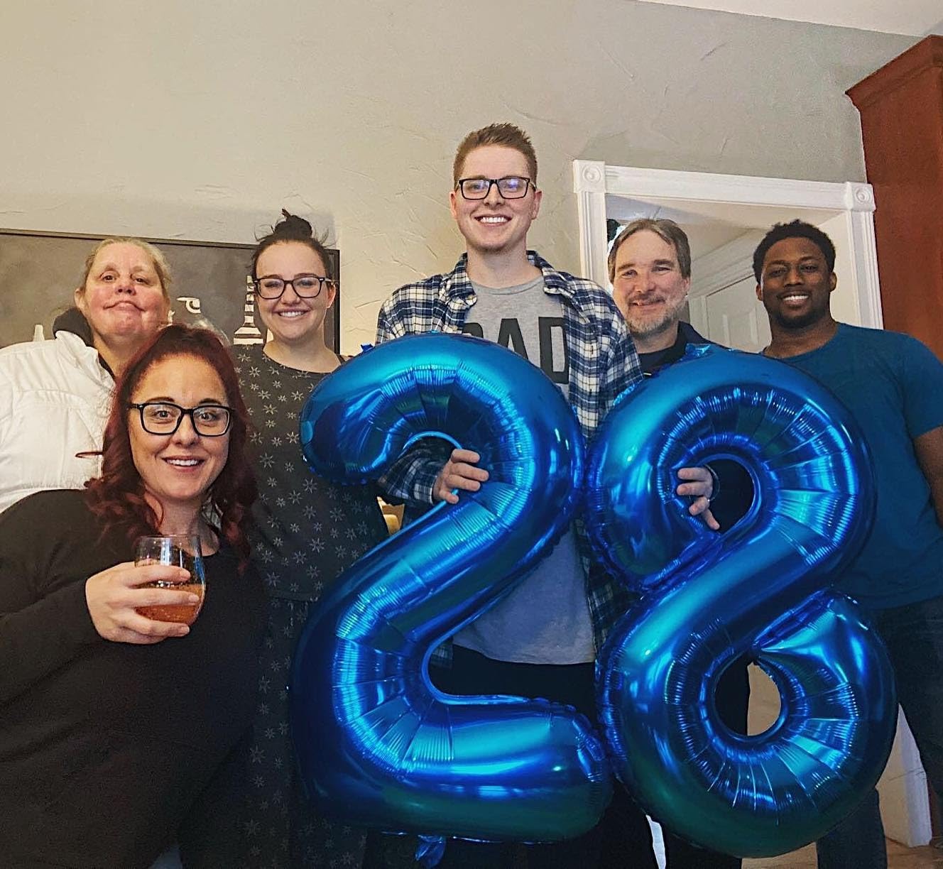 IWERP 40th birthday balloon decor idea for entrances and stages