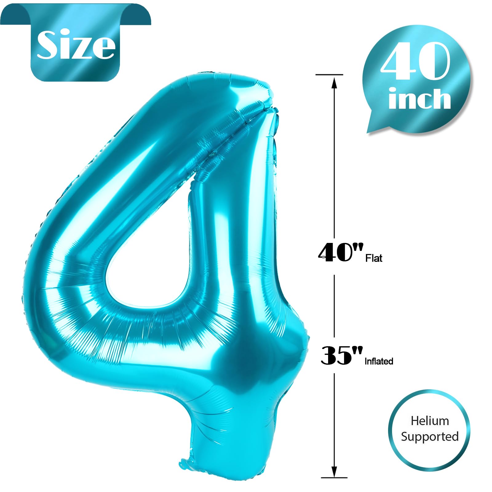 IWERP 4th birthday ideas featuring blue balloon for photo-worthy moments.