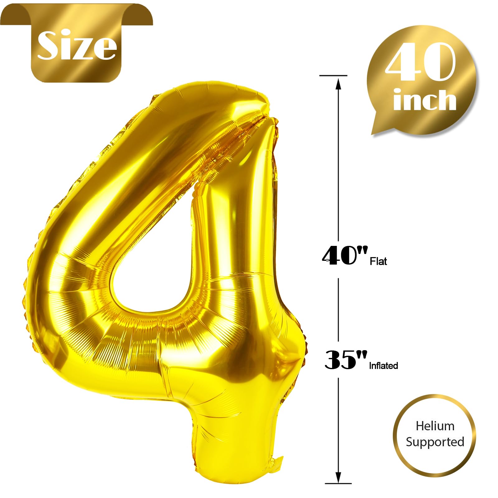IWERP helium or air compatible balloon keeps decor vibrant.