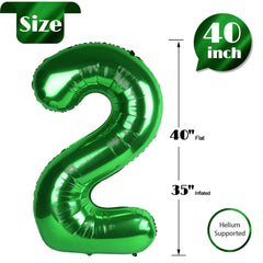 IWERP reusable foil balloon for future green celebrations