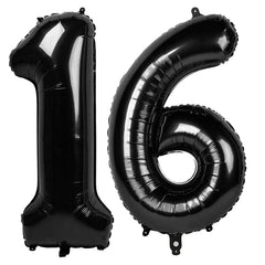 IWERP black 16 balloon 40 inch creates a bold photo backdrop and centerpiece.