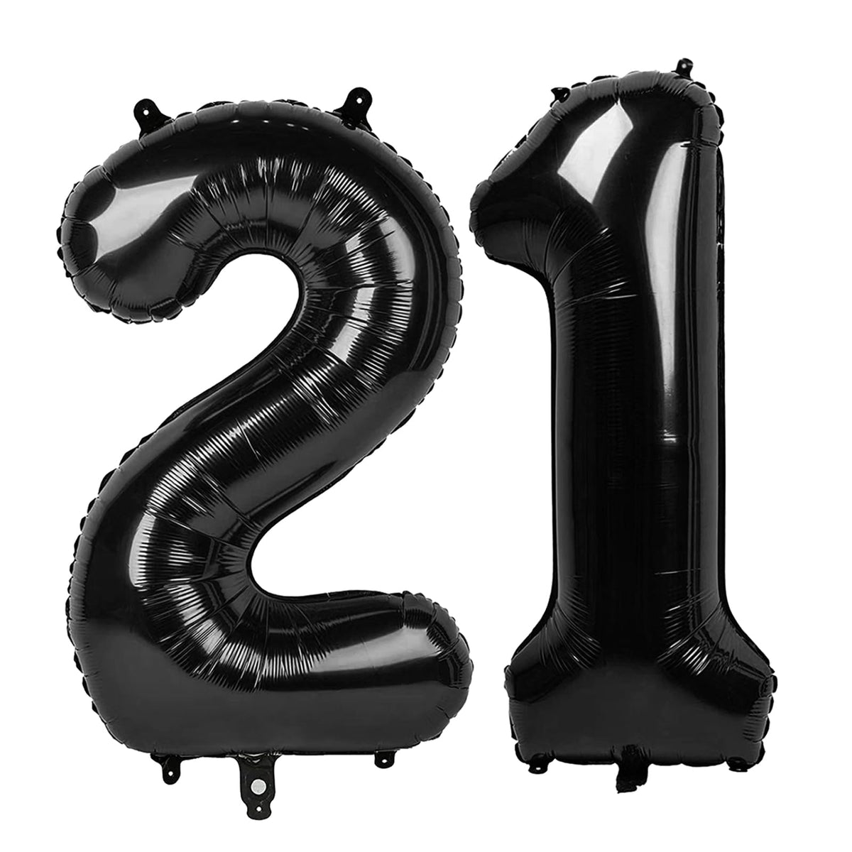 IWERP black 21 balloon 40-inch focal centerpiece for photos and party décor
