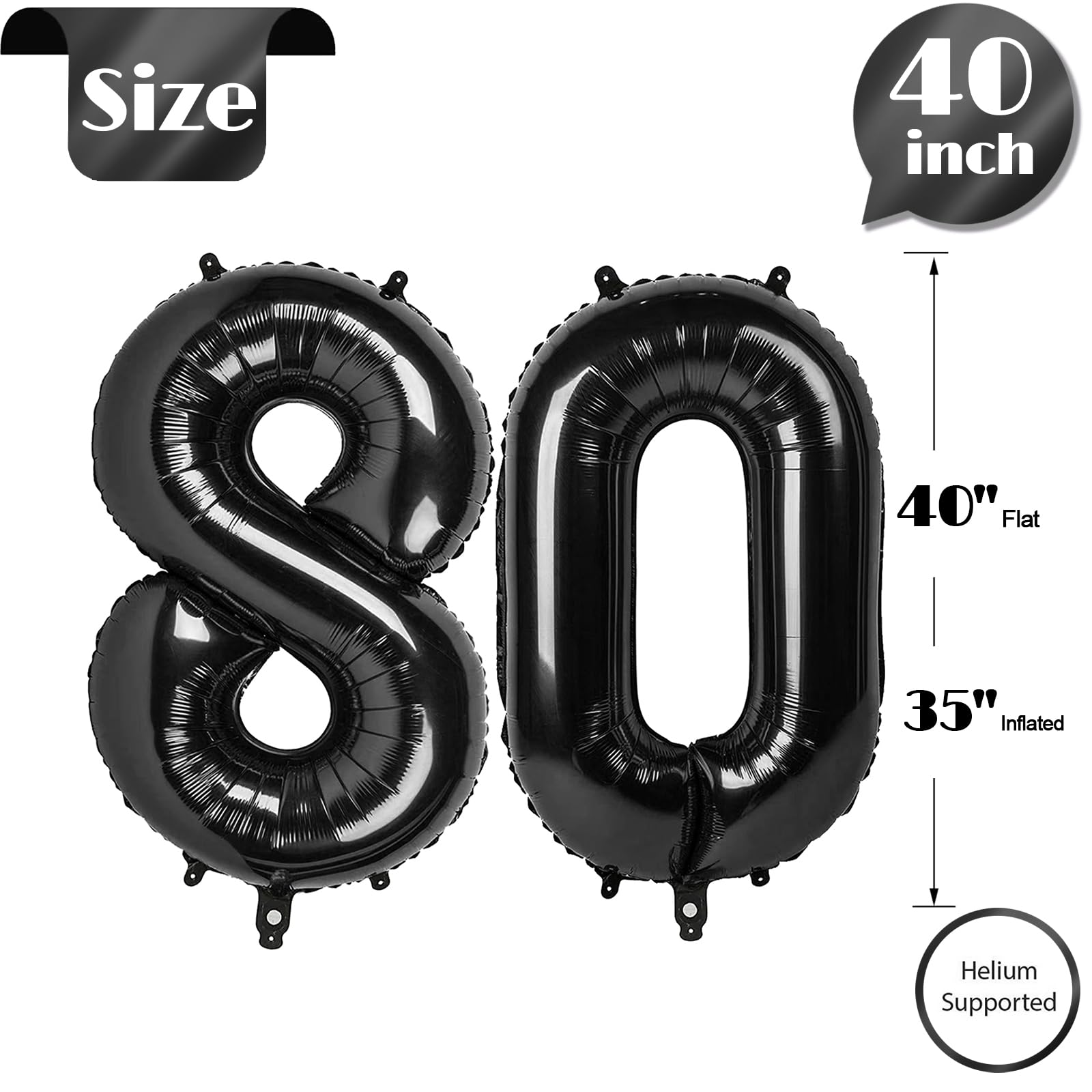 IWERP close-up foil balloon shines under lighting for glossy party photos.
