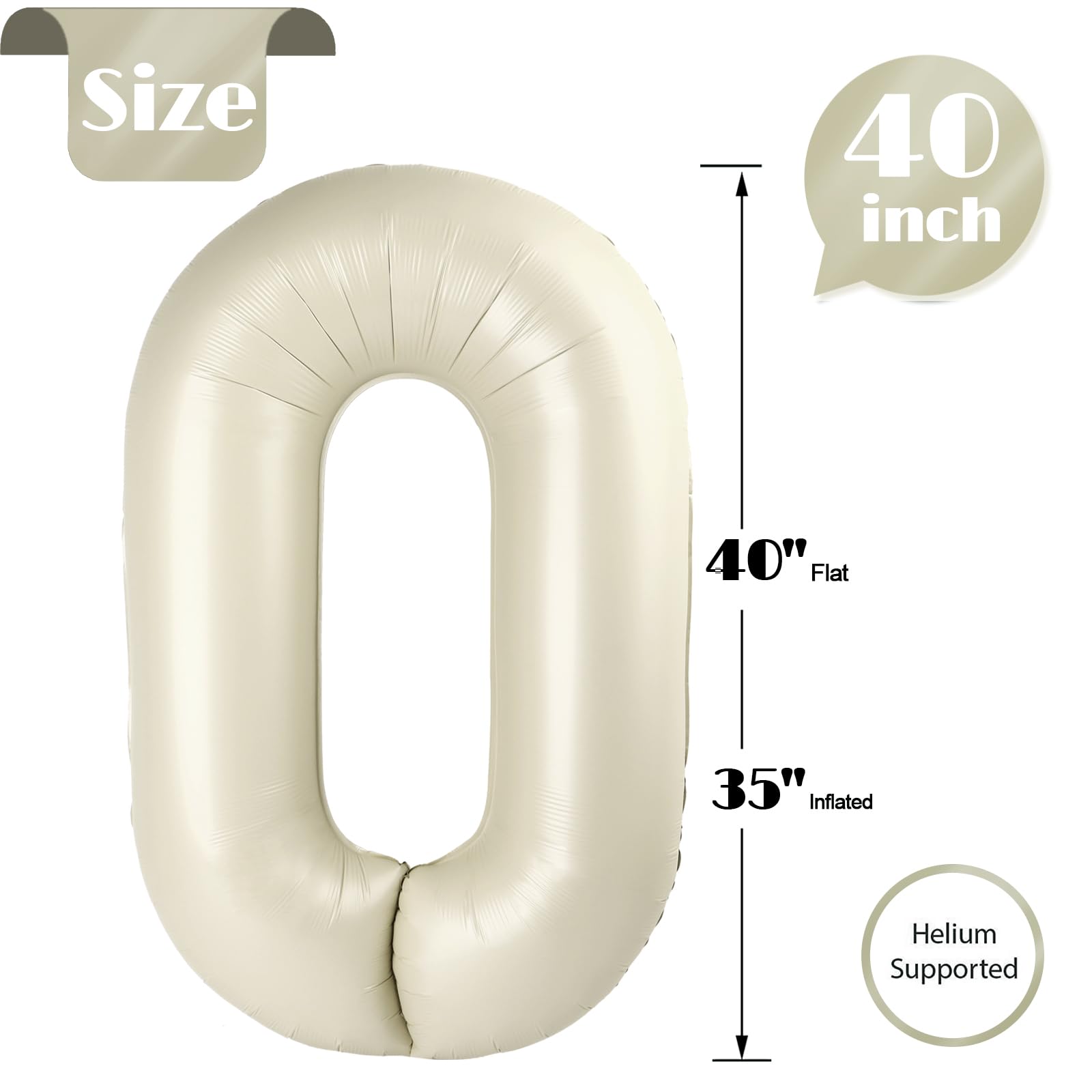 IWERP Cream 0 balloon self-sealing valve simplifies setup and takedown.