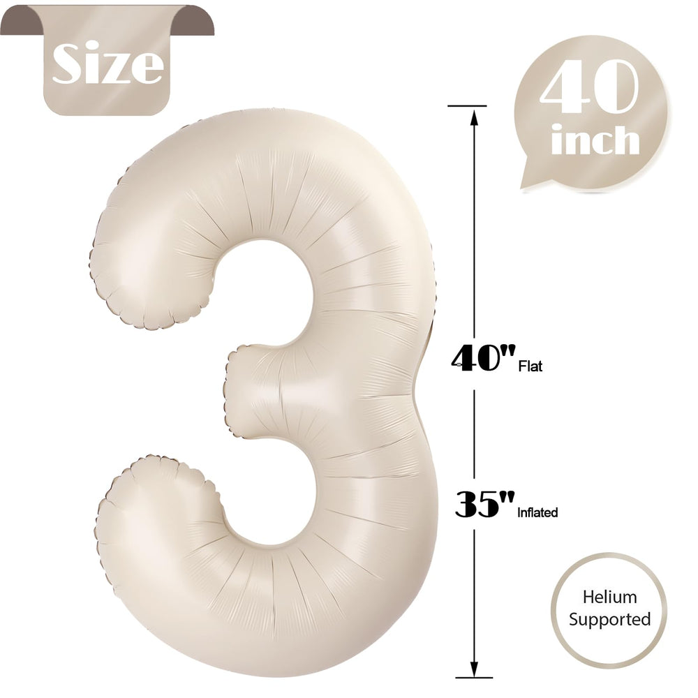 IWERP Cream finish adds shimmering glow to birthday decor.