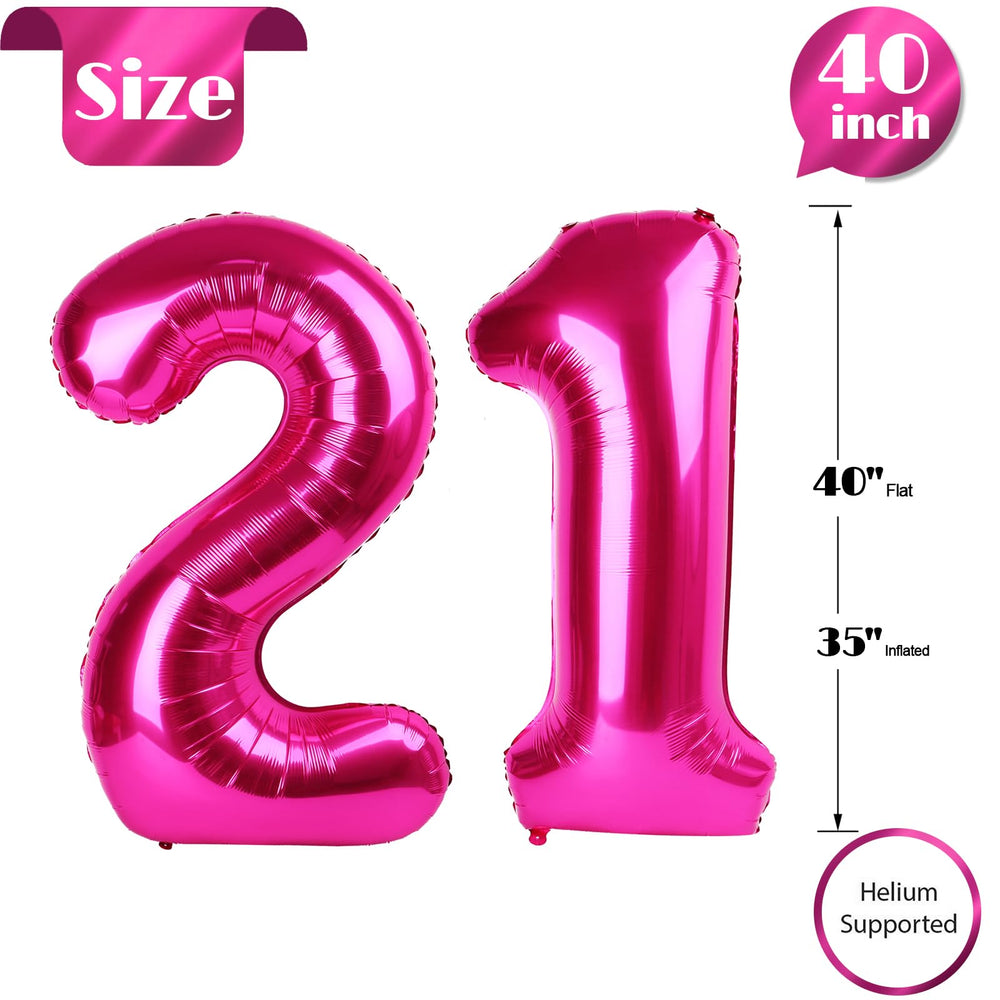 IWERP 21 balloon features durable construction for long-lasting celebrations.