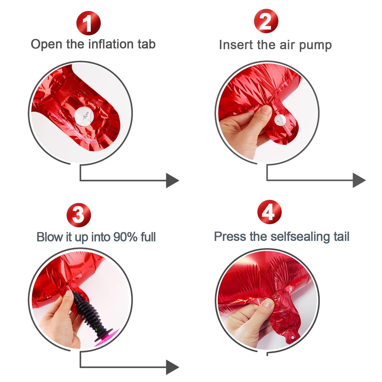 IWERP durable self-sealing balloon for easy inflation and reuse.