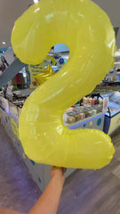 IWERP durable yellow 9 balloon for long-lasting party decor.
