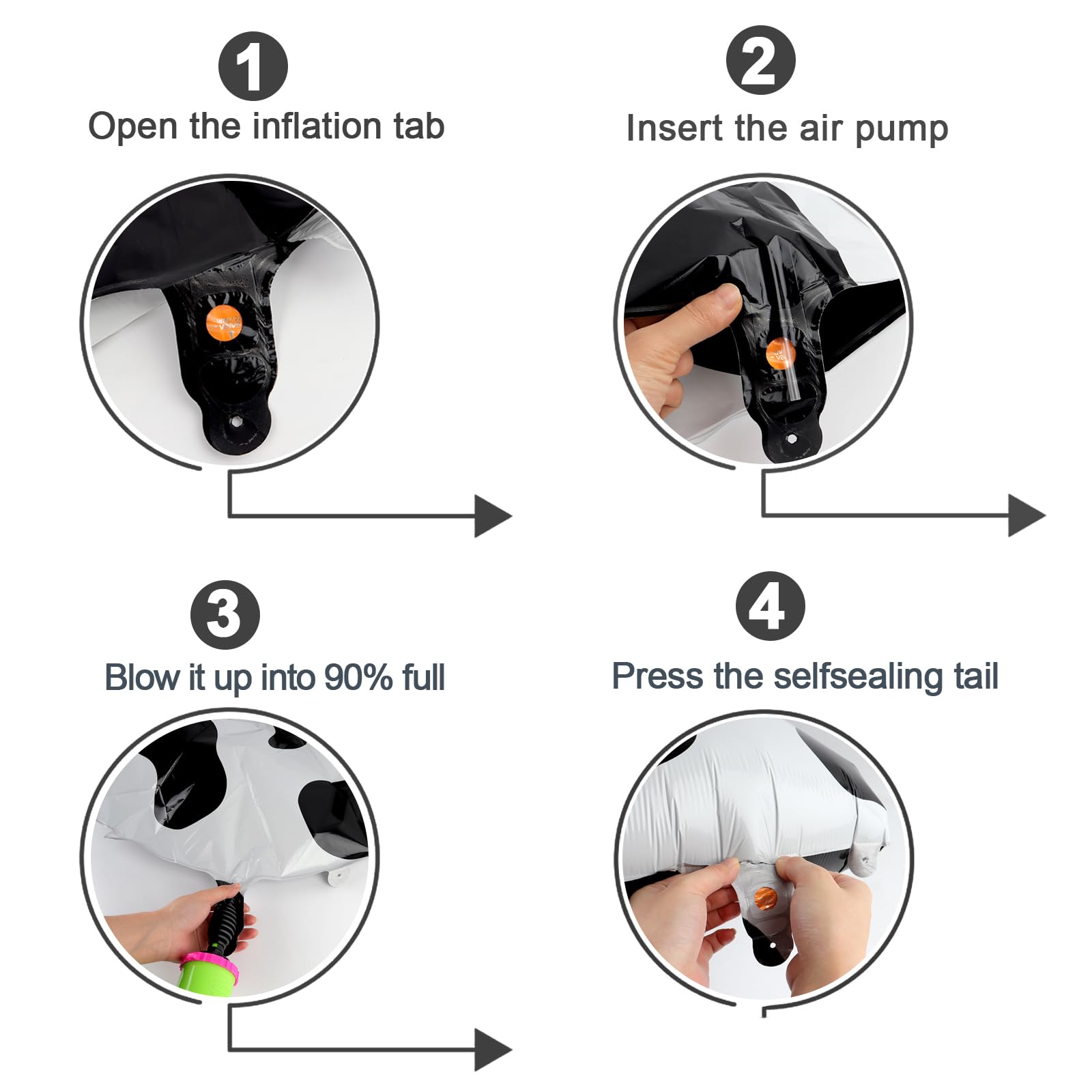 IWERP easy-to-inflate balloon simplifies setup for events.