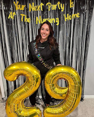 IWERP luxury gold vibe boosts ninth birthday party aesthetics.