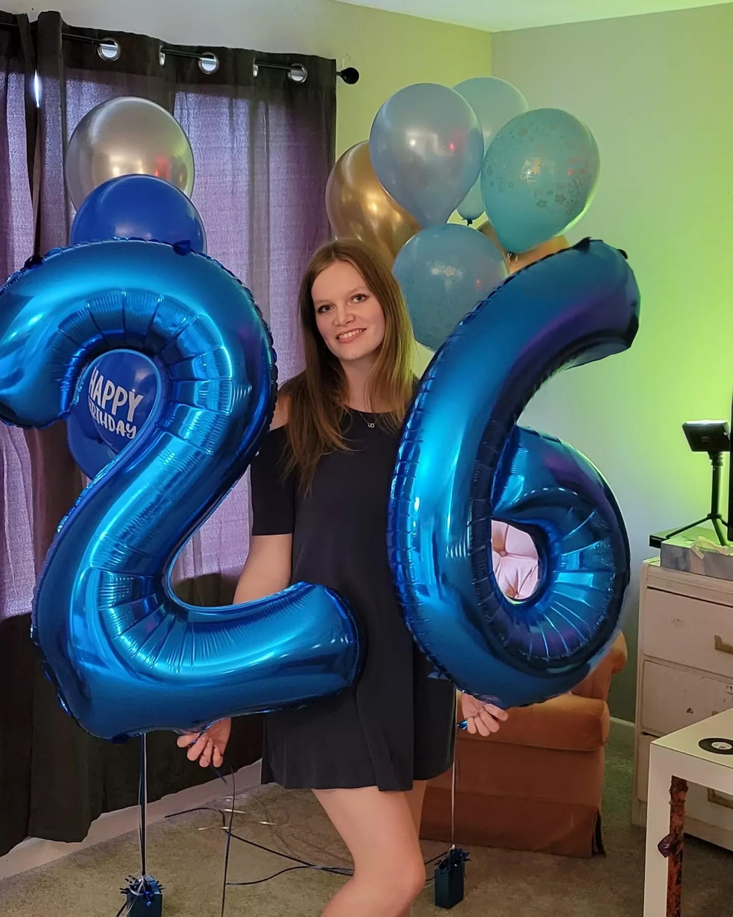 IWERP entrance decor 16-balloon blue welcomes guests with sparkle