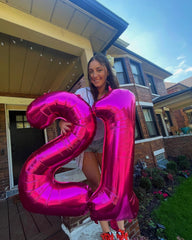 IWERP first birthday 1 balloon adds bold focal point to celebrations.