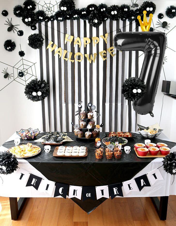 IWERP Giant 7 balloon, 40-inch, enhances party decor.