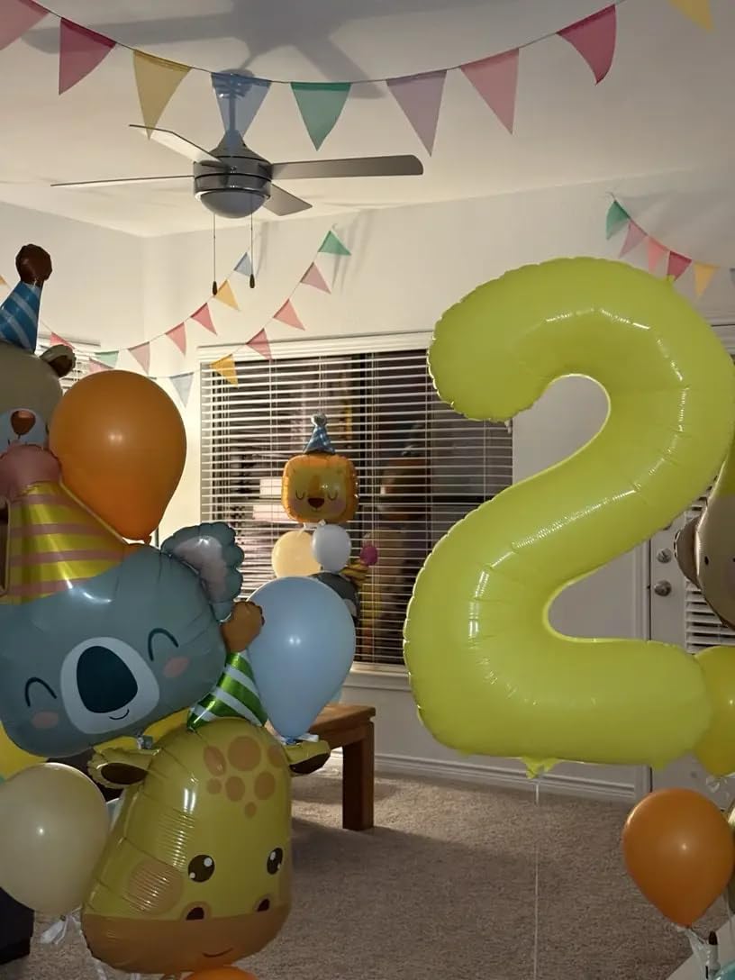IWERP giant number birthday balloon complements ages and themes with flair.