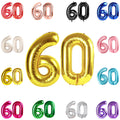 IWERP gold 60th birthday balloon 40inch for standout photo moments.