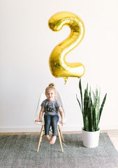 IWERP Gold Number 4 Balloon reusable design supports future celebrations.