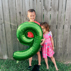 IWERP green 6th birthday decor adds instant focal point to any theme