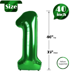 IWERP green backdrop balloon for party walls and photoshoots.