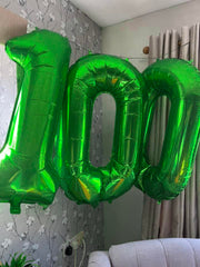 IWERP green balloon backdrop for photo moments and memories.