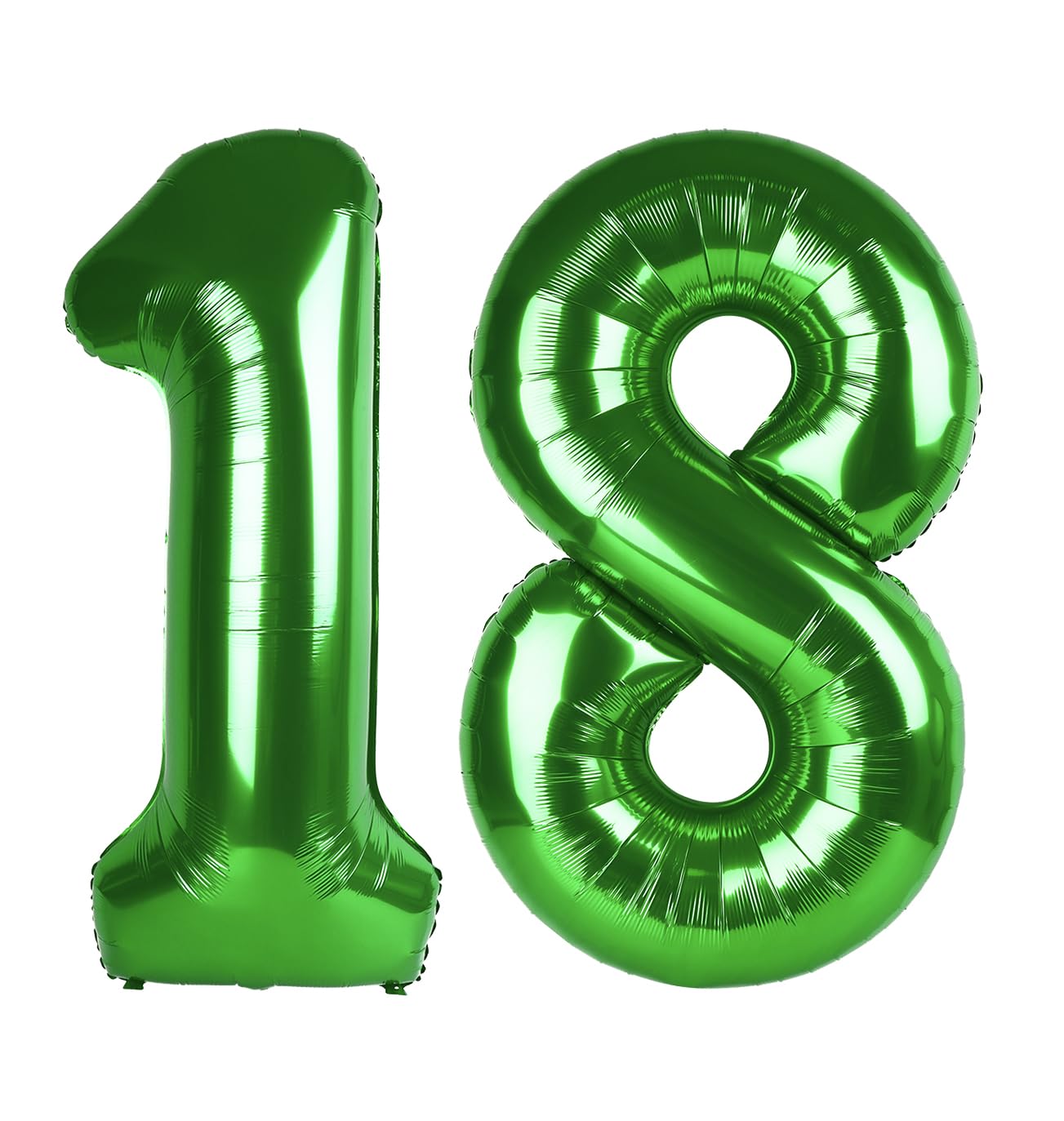 IWERP Green Number 18 Balloon 40-inch—a bold backdrop for photos at 18th birthdays.