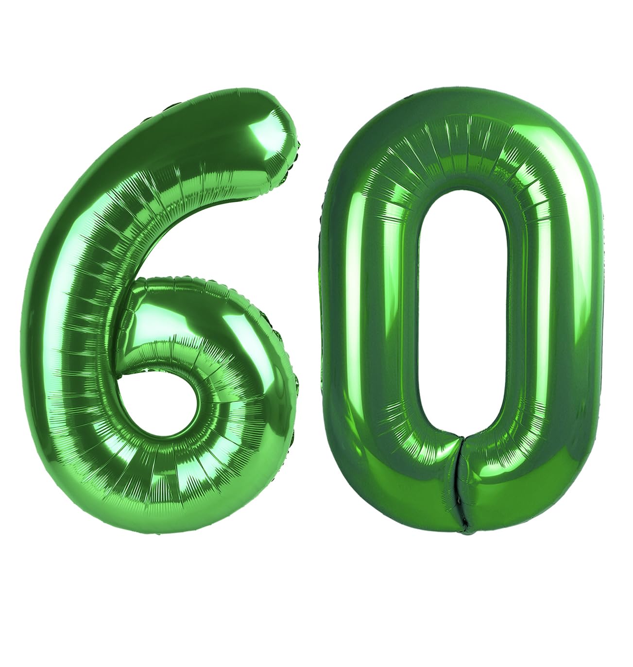 IWERP green number 60 balloon 40-inch creates a striking photo backdrop.