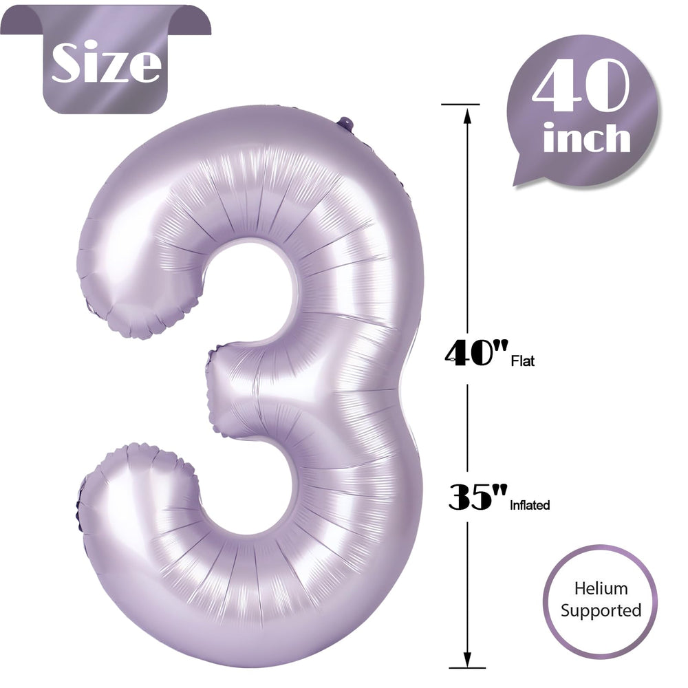 IWERP Lavender finish balloons bring a luxurious touch to party decor.