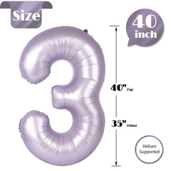 IWERP Lavender finish balloons bring a luxurious touch to party decor.