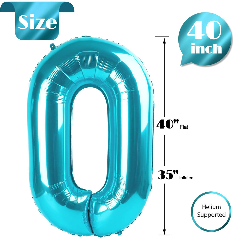 IWERP light-blue-0-balloon helium floating option adds dramatic flair