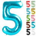 IWERP light blue 5-balloon 40-inch creates a bold photo backdrop.