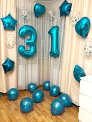 IWERP 40-inch Number 1 Balloon is a must-have prop for photos.