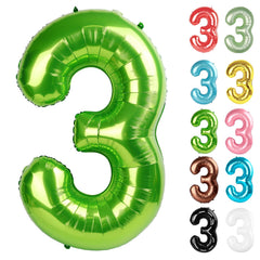 IWERP light green 3-balloon 40-inch creates a bold photo backdrop