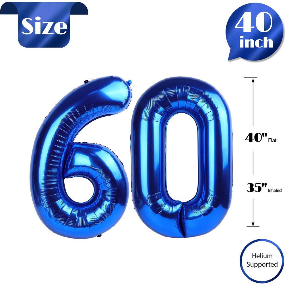 IWERP metallic blue birthday photo area as a focal points for memories.