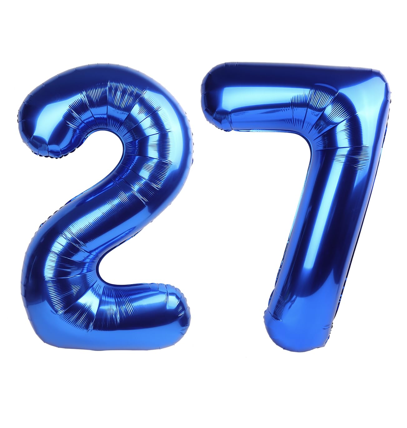 IWERP navy blue 27 balloon 40 inch creates a striking birthday backdrop.