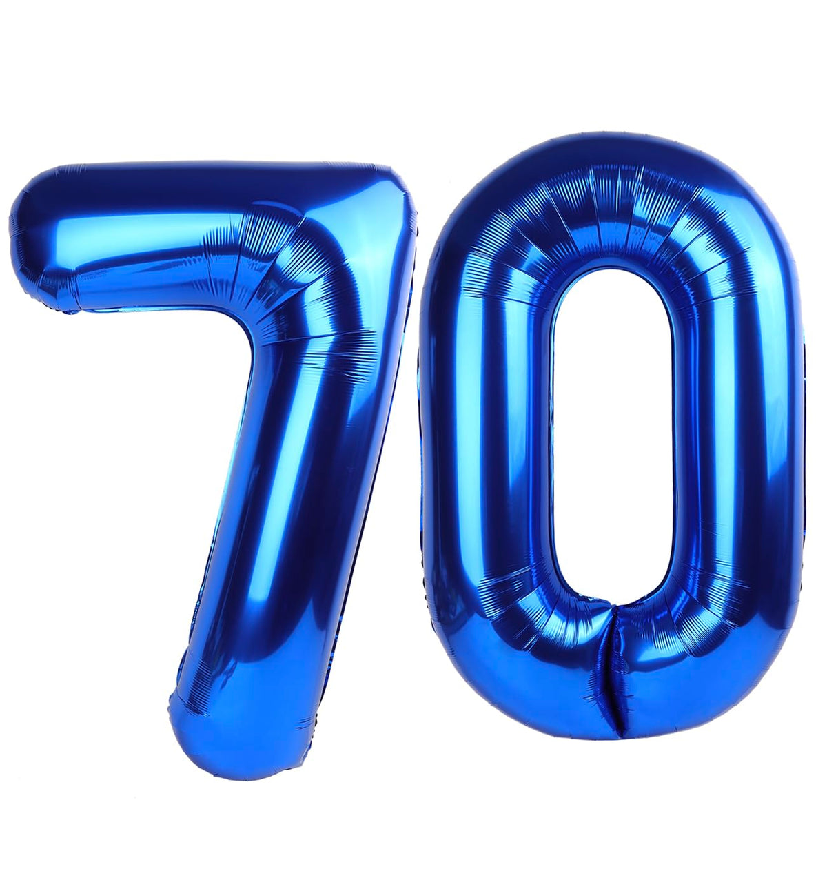 IWERP navy blue 70-number balloon ideal photo backdrop.