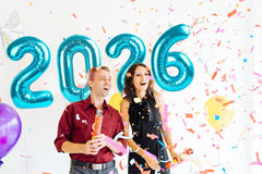 Glossy foil finish adds shine for memorable party moments.