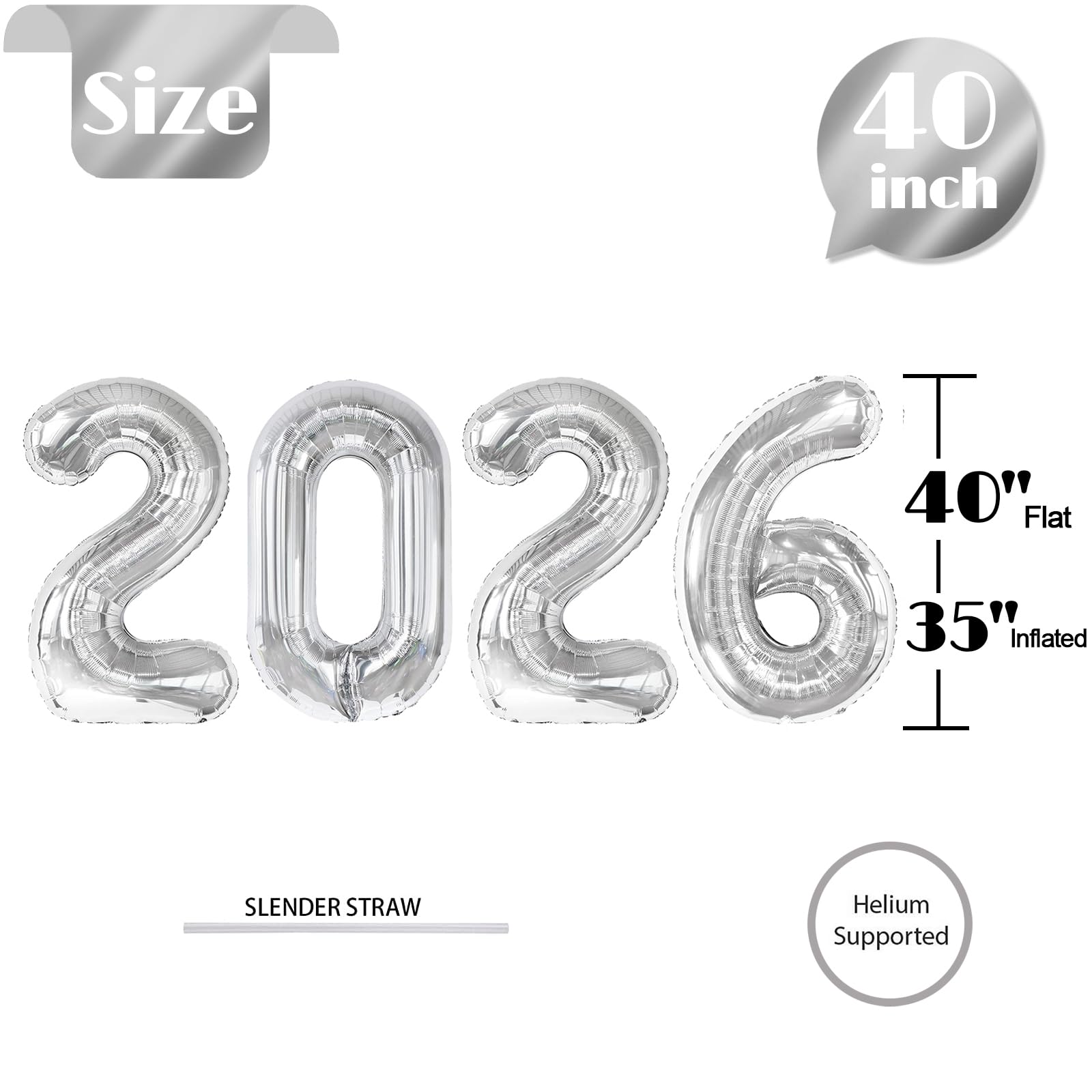 Perfect centerpiece for New Year's Eve with coordinated décor.